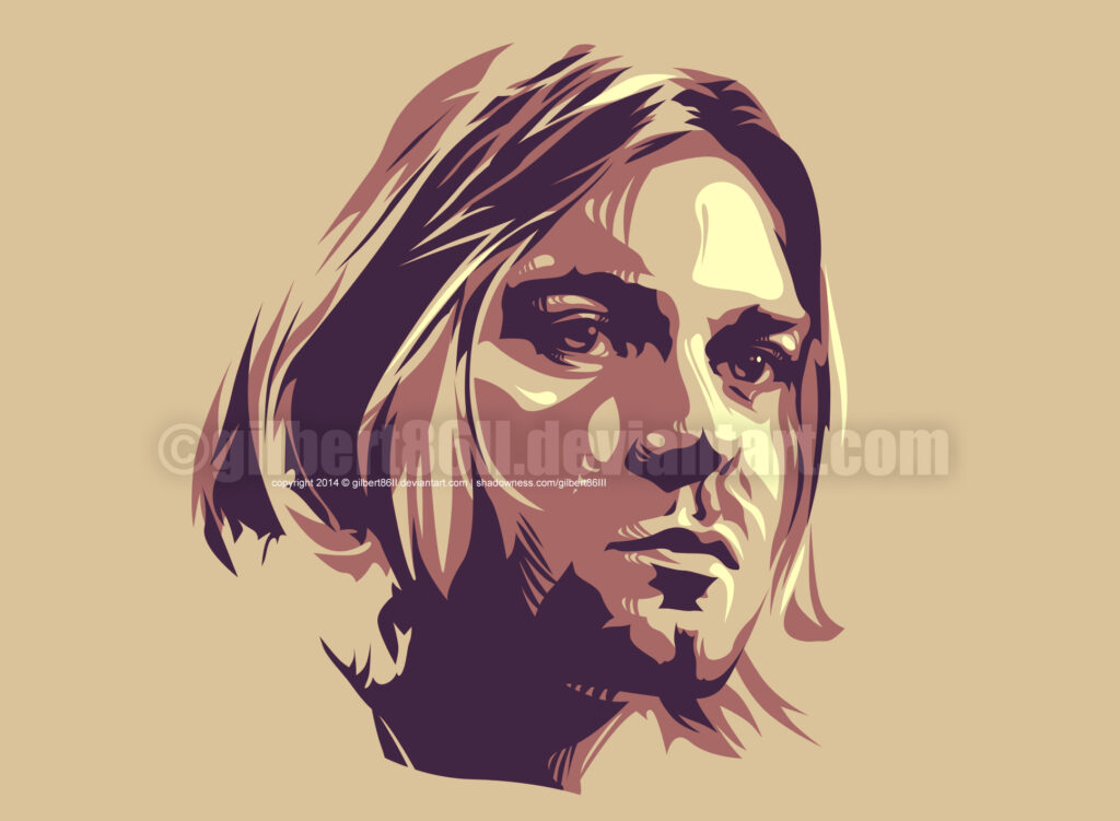Kurt Cobain par gilbert86II